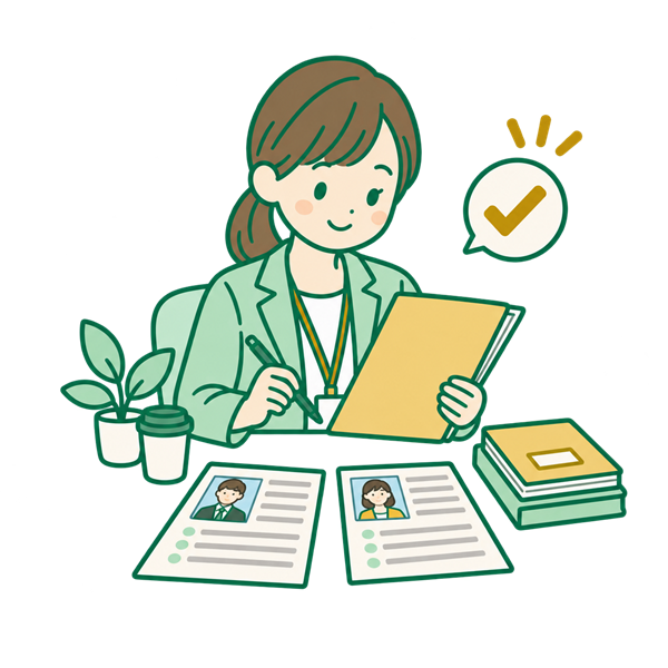書類選考のイメージ