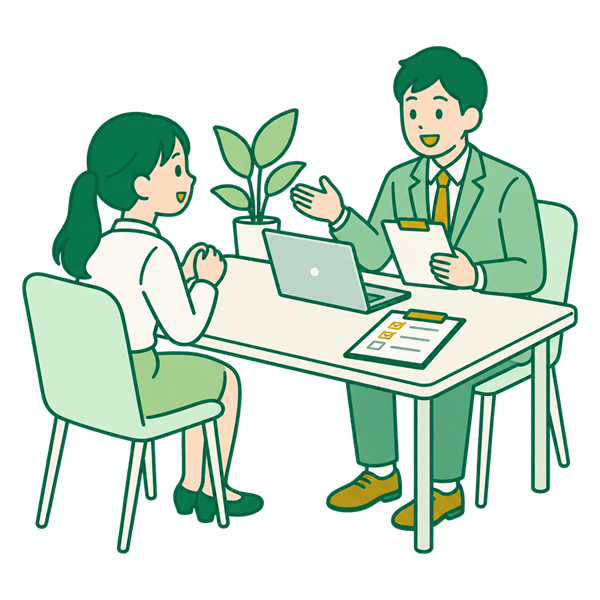 採用試験・面接のイメージ